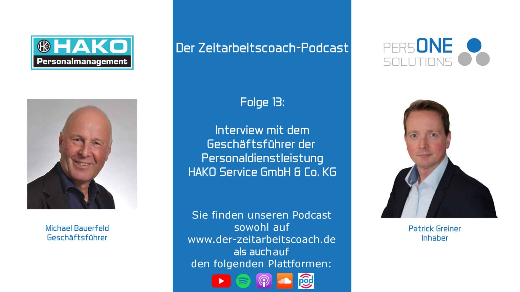 Interview mit Michael Bauerfeld - HAKO Service GmbH u. Co. KG |