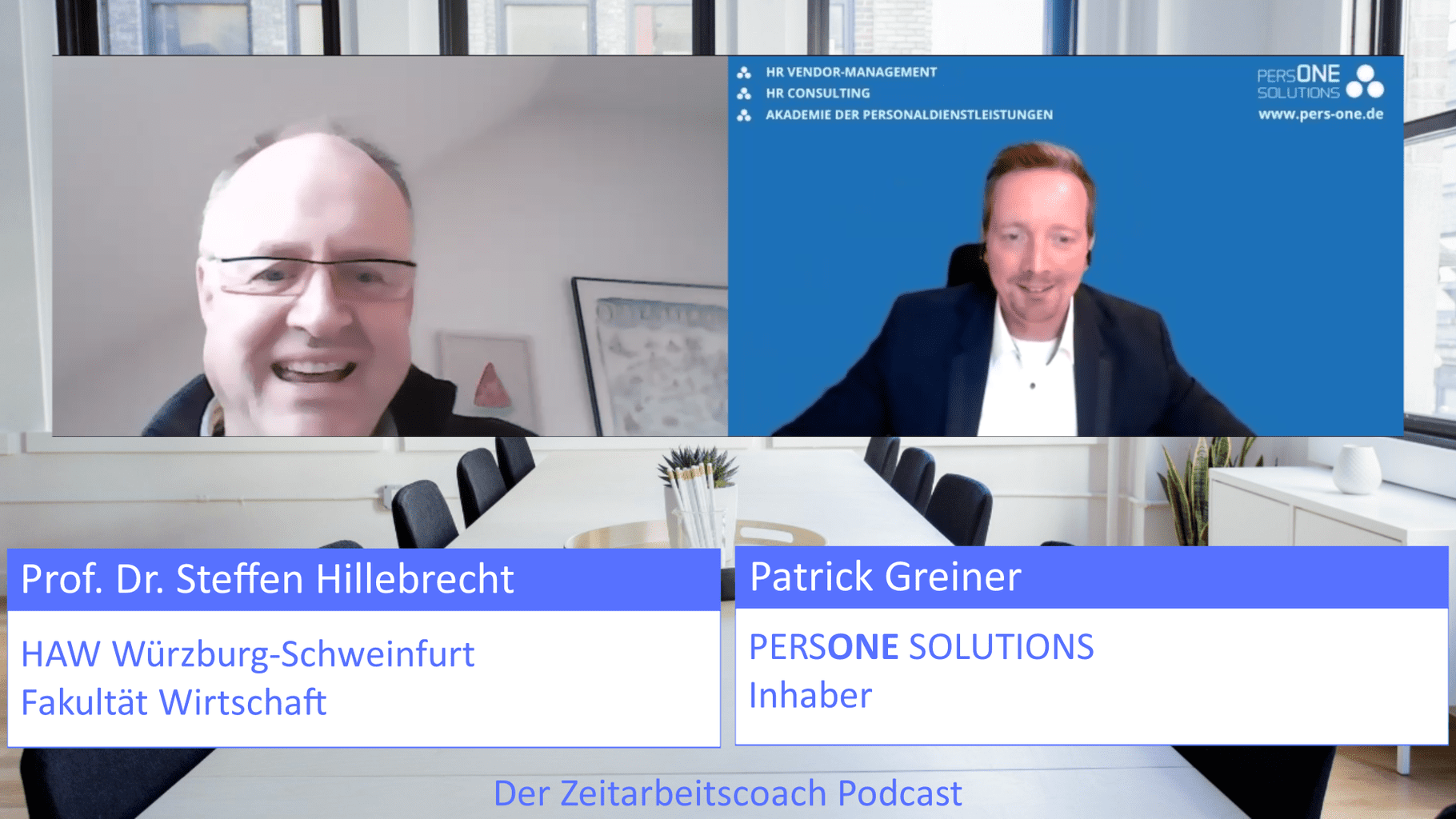 Prof Dr Hillebrecht_YT-Layout_Zeitarbeitscoach Podcast