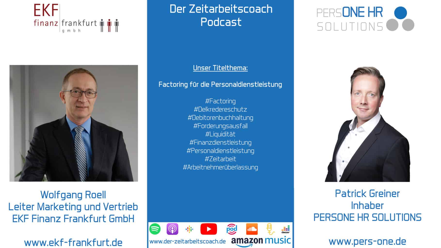 Factoring für die Personaldienstleistung | Wolfgang Roell im Zeitarbeitscoach Podcast mit Patrick Greiner